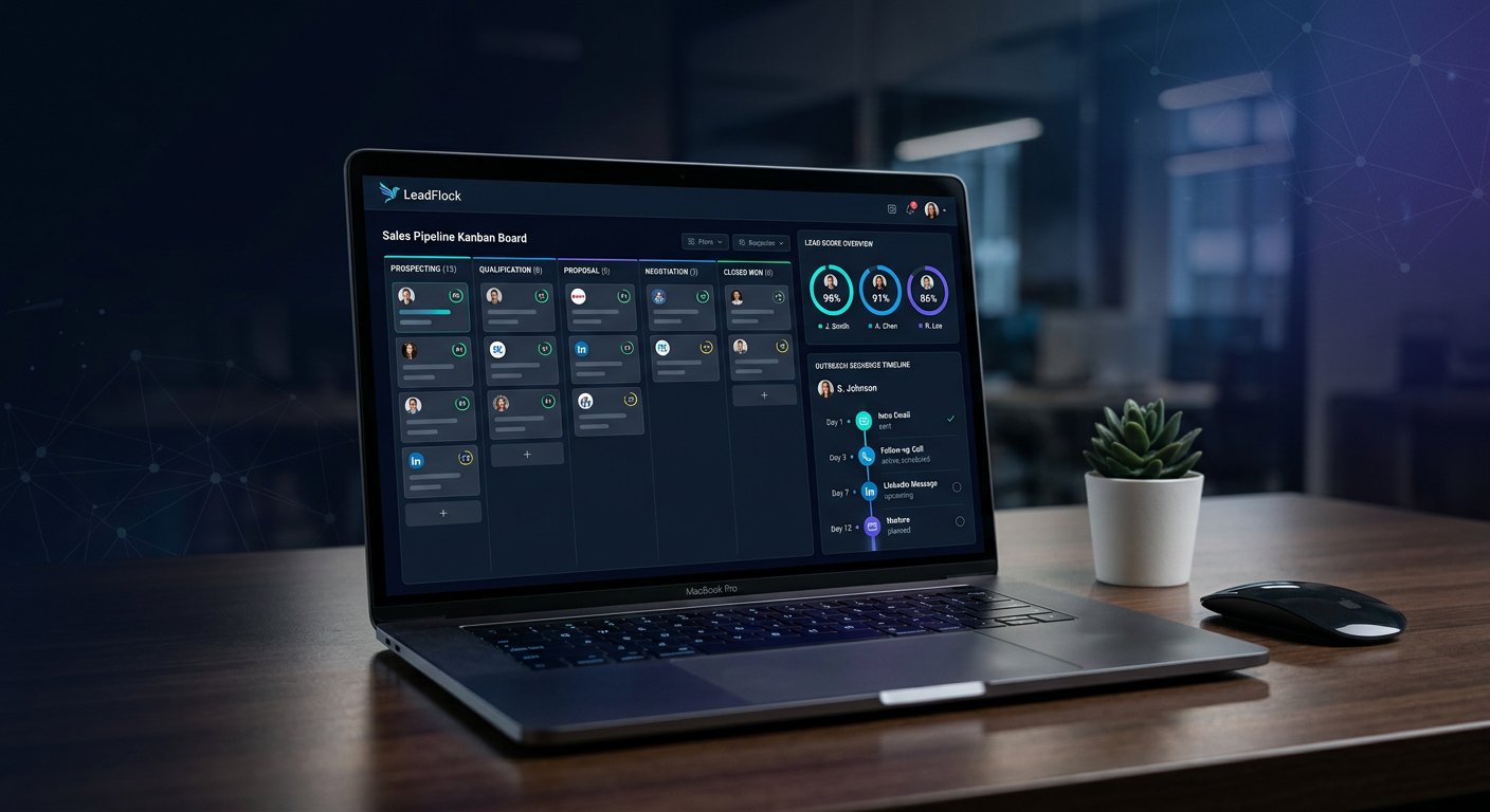 LeadFlock — screenshot