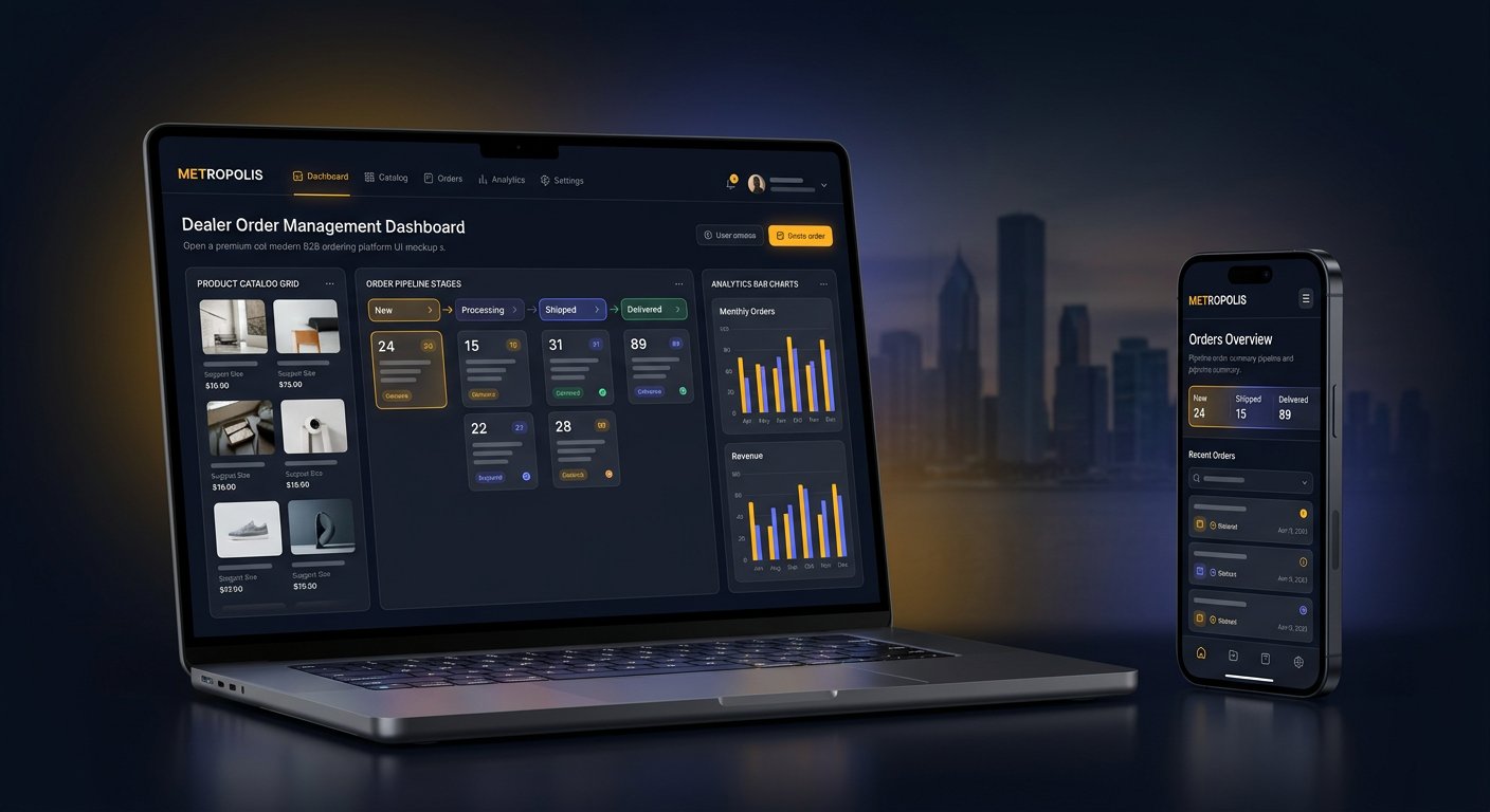Metropolis B2B — screenshot